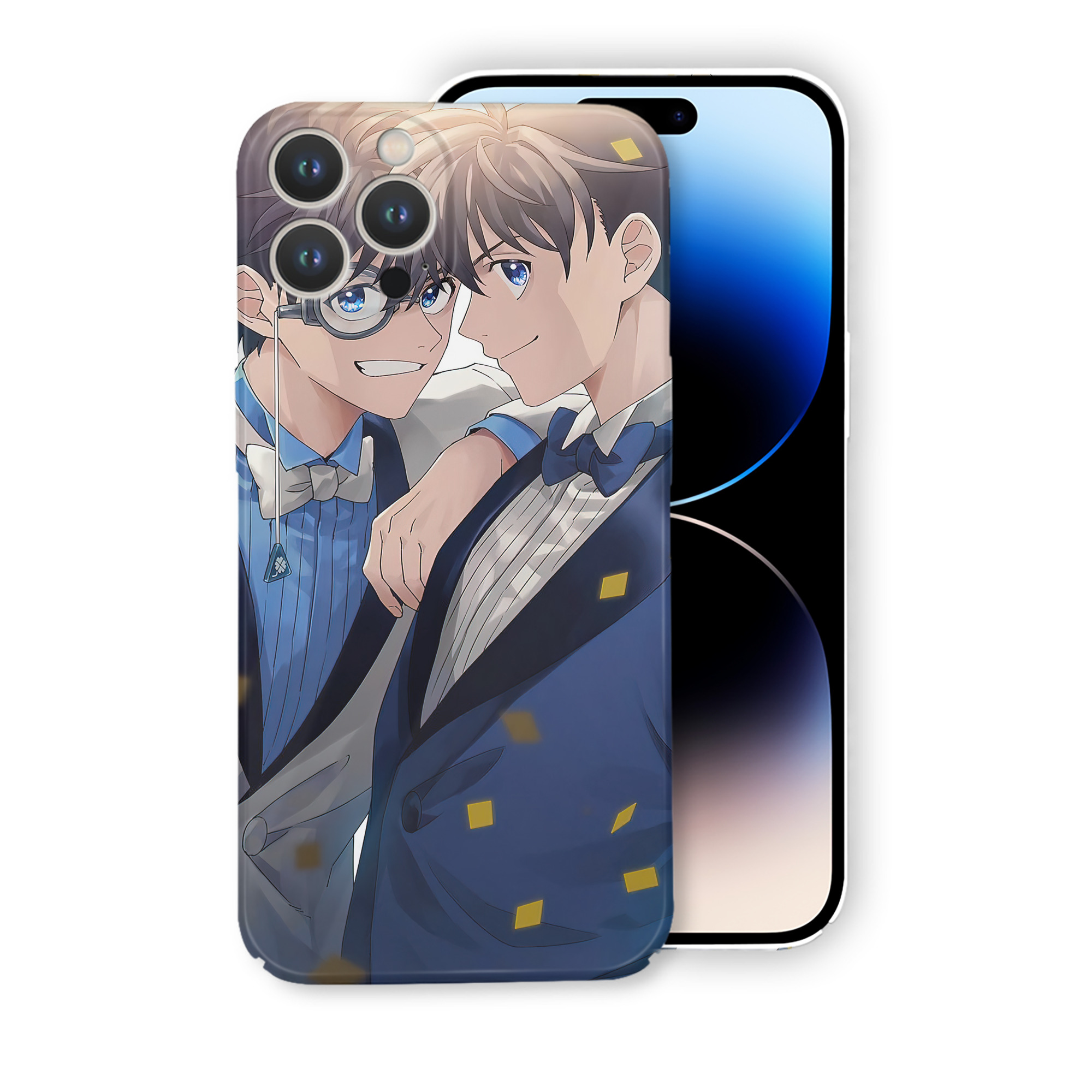 （画像用） 名探偵コナン Detective Conan 【iPhone 14シリーズ対応】ハードケース